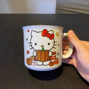 Hello Kitty pumpkin mug